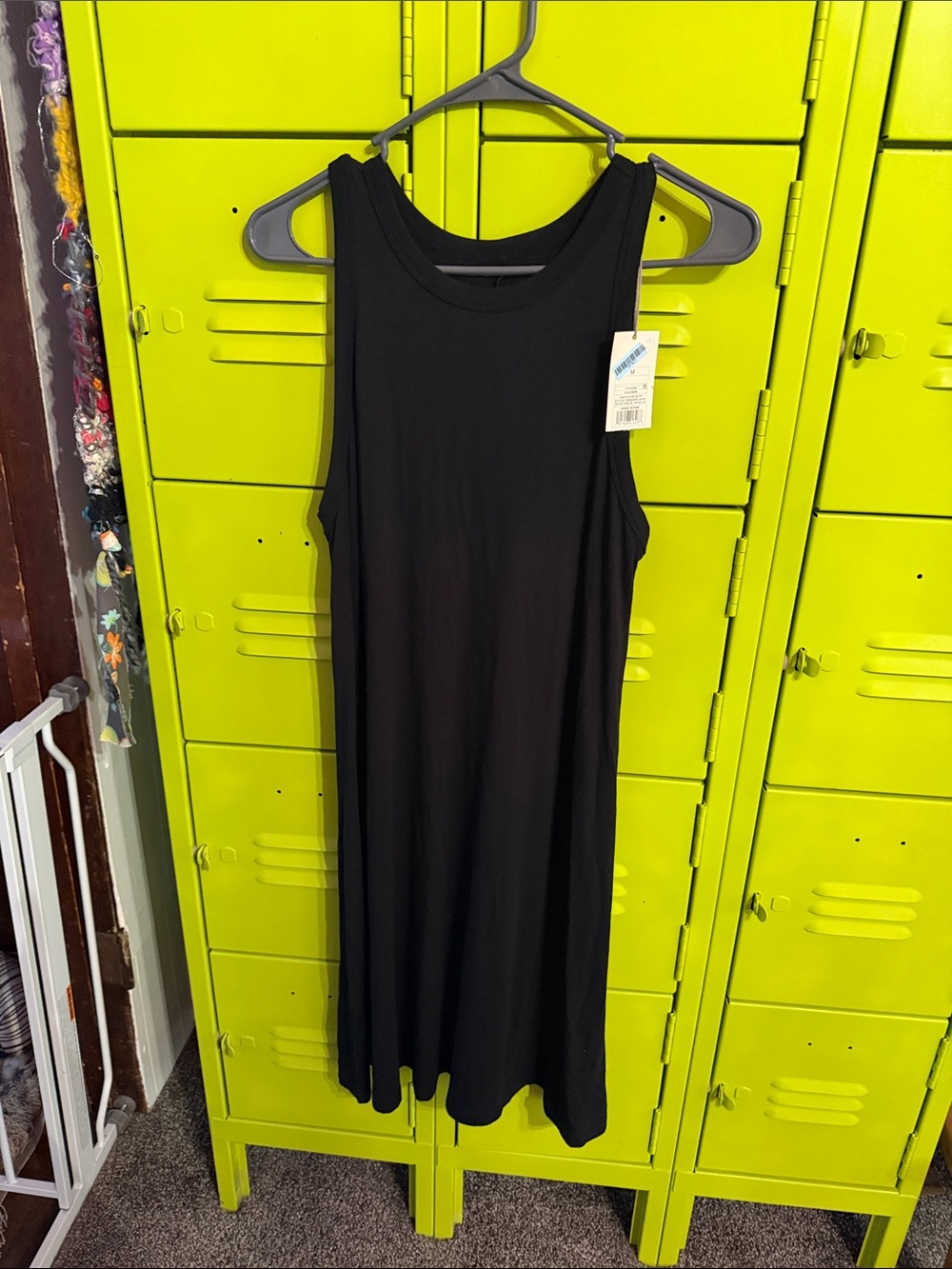 a new day Black Midi Tank Dress